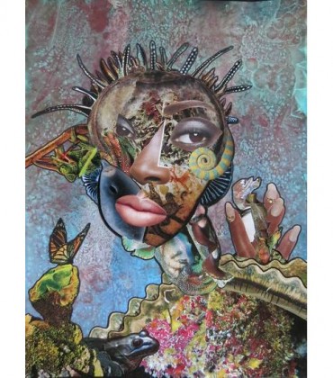 Art. Penda Diakité.  Mixed Media and Mixed Cultures.