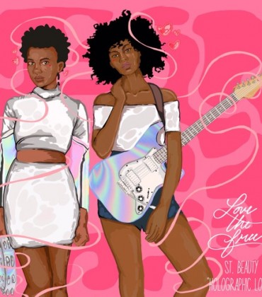 St. Beauty, Duo Discovered by Janelle Monáe, Drop New Single.  “Holographic Lover.’