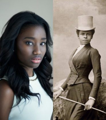 First Look.  Karidja Touré as a 19th Century Equestrian in ‘The Adventures of Selika.’