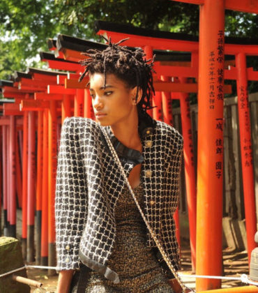 Willow Smith is in Japan for Her Latest Chanel Ad Campaign.