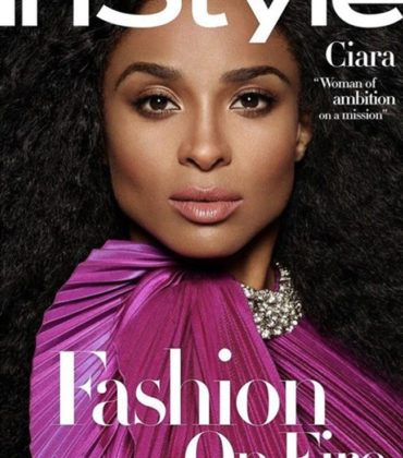 Ciara Covers InStyle Magazine April 2019.  Images by Pamela Hanson.