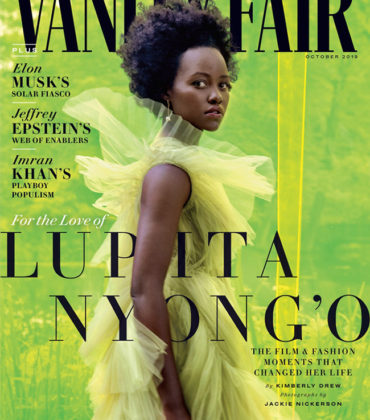 Lupita Nyong’o Covers Vanity Fair October 2019.  Images by Jackie Nickerson.