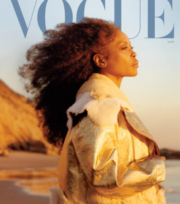 Erykah Badu Covers Vogue March 2023.  Images by Jamie Hawkesworth.