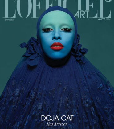 Doja Cat Covers The Global Art Issue of L’Officiel.