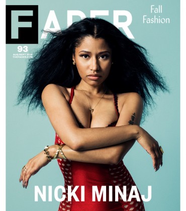Nicki Minaj Covers The FADER. Images by João Canziani.