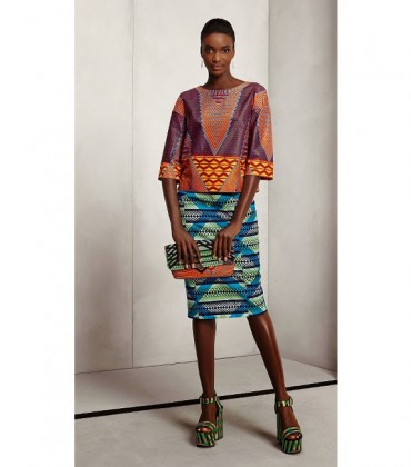 Vlisco’s First Collection of 2015 is Inspired by Architecture.