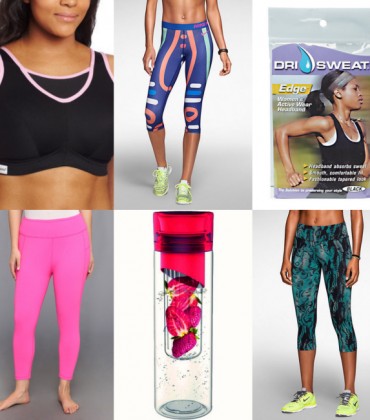 25 Affordable, Stylish Workout Finds For All Sizes.  Most Under $25.00.