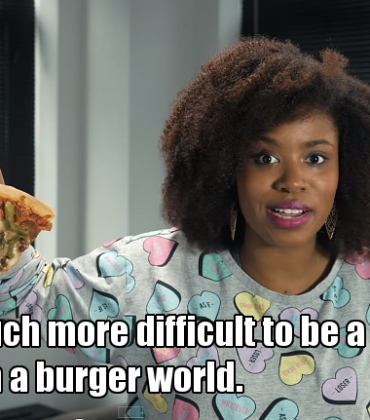 Watch This. Intersectional Feminism Explained.  Using Pizza.
