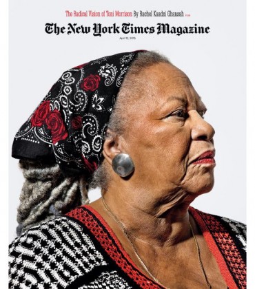 Toni Morrison Covers the The New York Times Magazine.