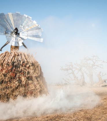 Photography Series Features Fashions Made From Trash To Raise Awareness About Pollution in Senegal.