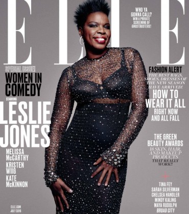 Leslie Jones Covers ELLE’s July 2016 Issue.