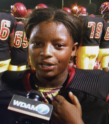 Kendall Breland Becomes the First Female High School Football Player to Score a Touchdown in Mississippi.