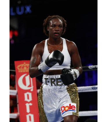 Olympic Boxer Claressa Shields Scores Her First Professional Win.