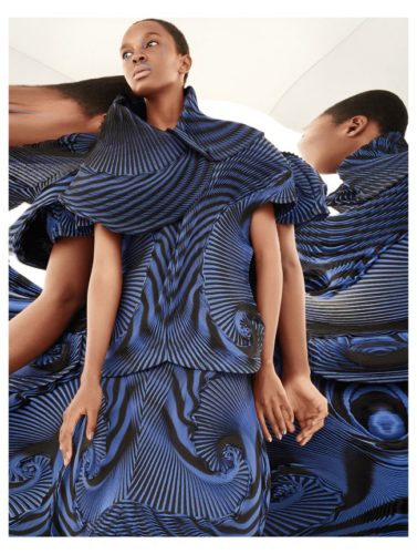 Images. Nicole Atieno Wears Issey Miyake for TUSH. Images by Armin ...