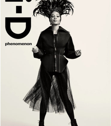Naomi Campbell Covers i-D Magazine.  Images by Paolo Roversi.