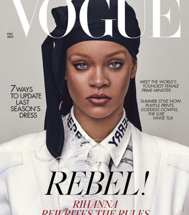 Rihanna Covers British Vogue May 2020.  Images by Steven Klein.
