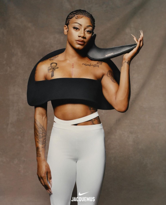Sha'Carri Richardson, Jacquemus Nike, Black Fashion Blog, African American Fashion Blog